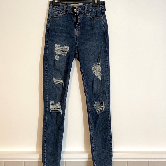 Topshop distressed Jamie Jean - Picture 1 of 3